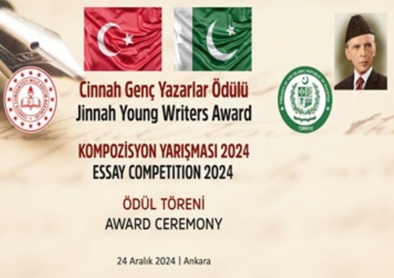 PRIZE DISTRIBUTION CEREMONY FOR 7th EDITION OF ‘JINNAH YOUNG WRITERS AWARD’ HELD IN ANKARA