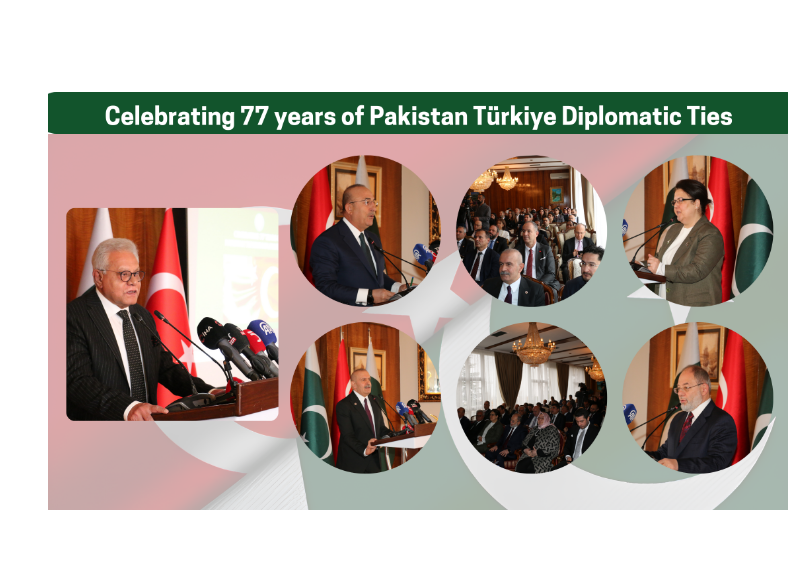 77TH ANNIVERSARY OF PAKISTAN TURKIYE DIPLOMATIC RELATIONS  CELEBRATED IN ANKARA