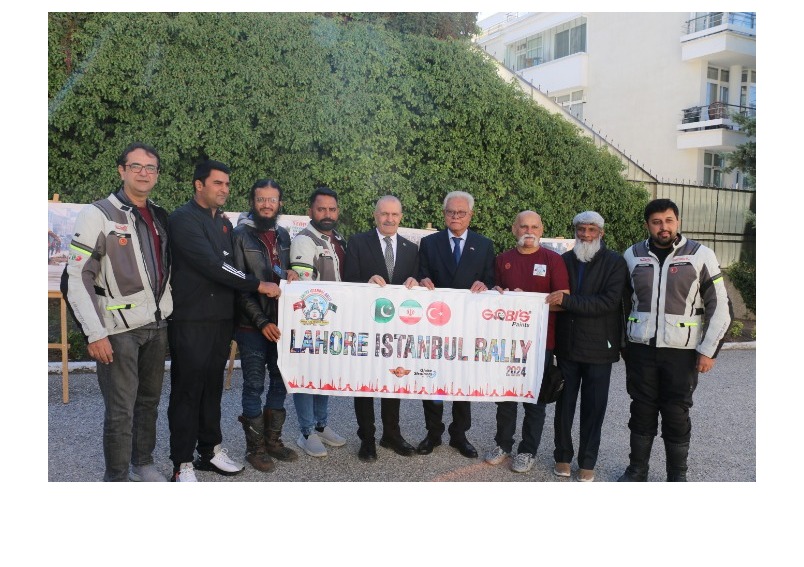 Pakistan Embassy in Ankara hosts ‘Lahore Istanbul Rally’ Motorcyclists